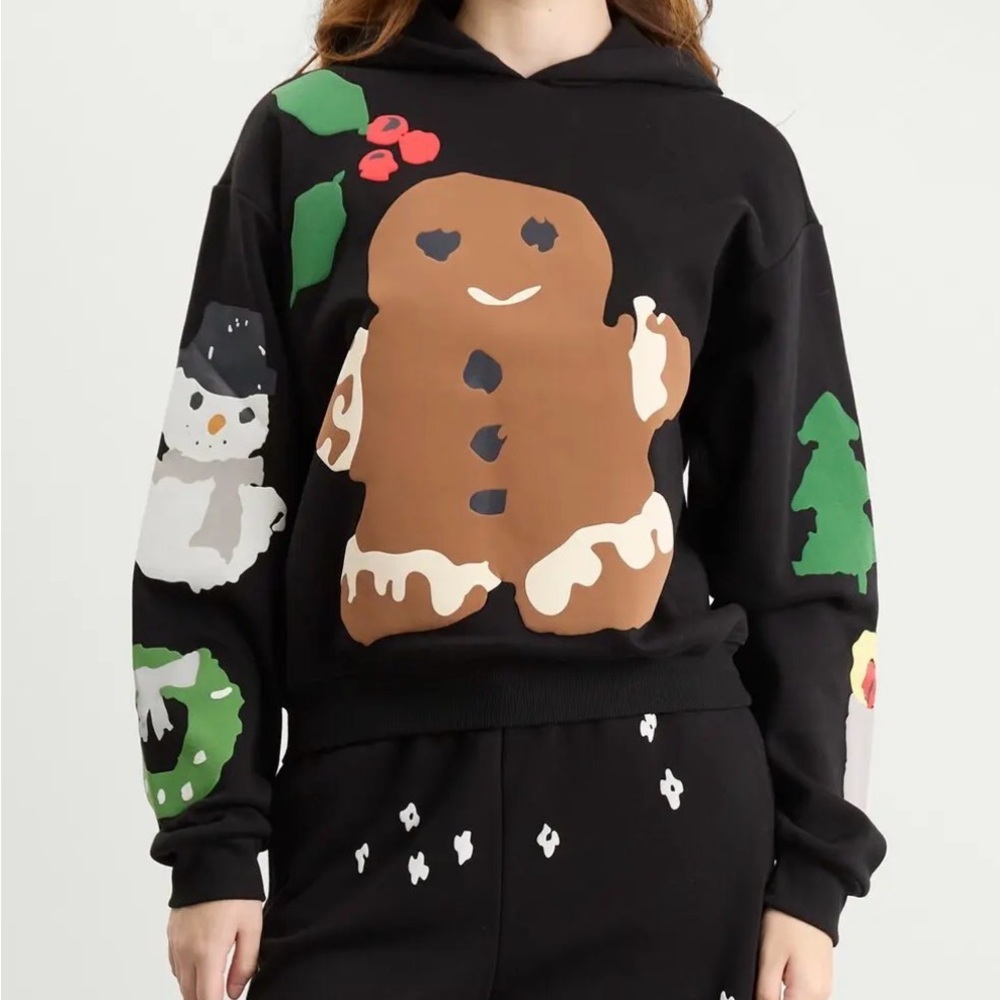 Skims X Cpfm Cotton Fleece Classic Hoodie In Gingerbread Size 2x